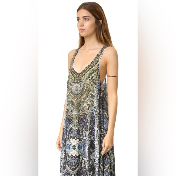 Camilla Constantinople racer back maxi dress-2 - Picture 4 of 13